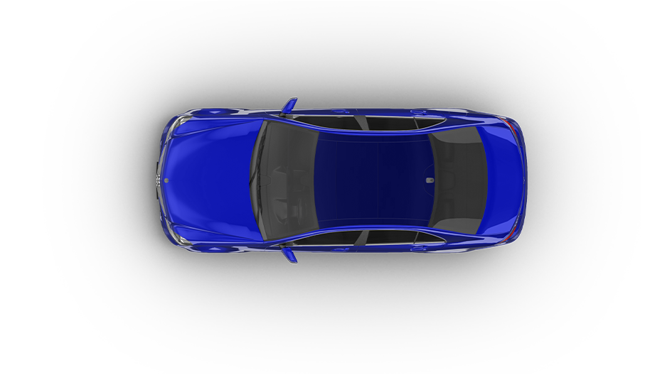 car from above